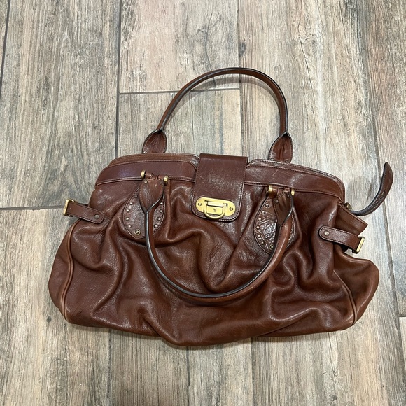 Frye Bags Frye Brown Leather Bag Poshmark
